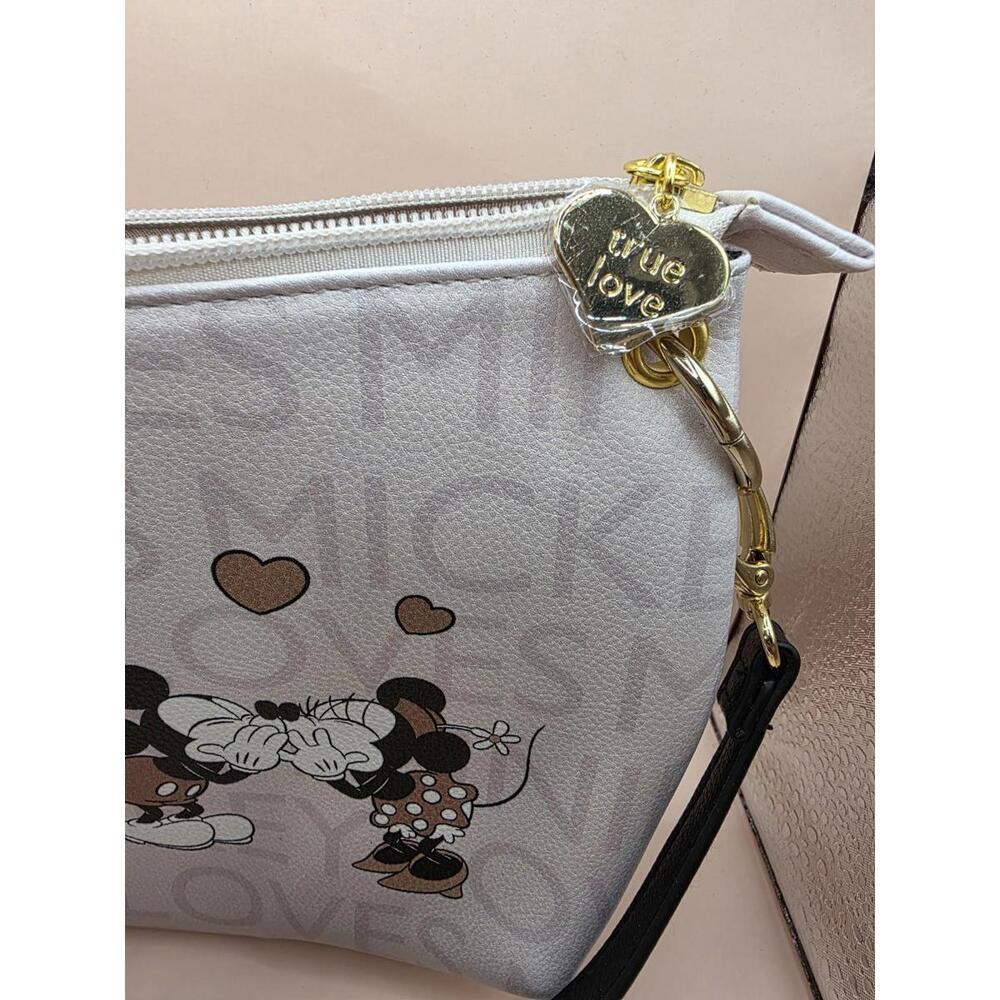Bradford Exchange Disney Minnie Loves Mickey Purse - Picture 4 of 9